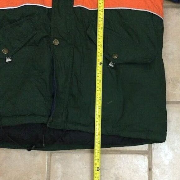 First Down Exploration-Men's Sz XL-Blue/Green/Orange-Puffer Jacket-Duck Down-VTG - Picture 8 of 11